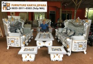 Sofa Tamu Ukir Jepara Mewah