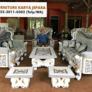 Sofa Tamu Ukir Jepara Mewah