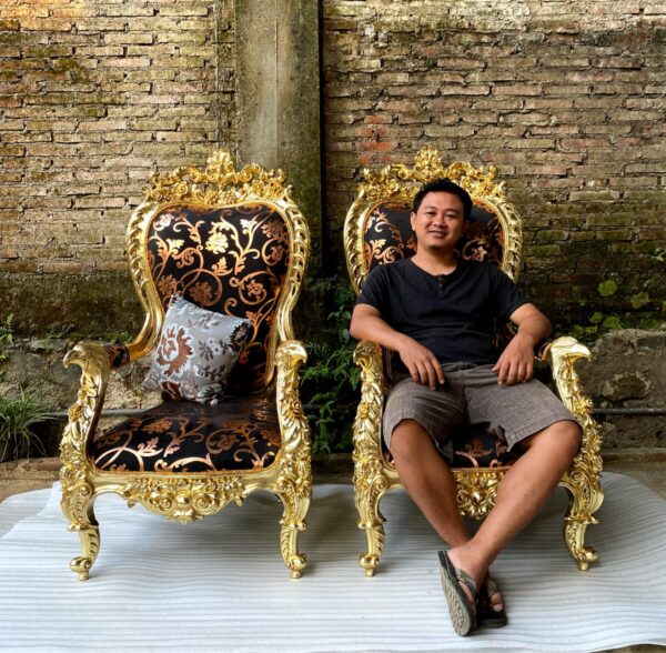 Sofa Ukir Gold Jepara Ukir Garuda